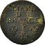 France Liard Louis XIV 1699 Crowned L KM# 284.22 LIARD DE FRANCE L coin reverse