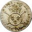 France 1/12 ECU (10 Sols) Louis XIV 1703 A KM# 321.1 SIT NOMEN DOMINI BENEDICTVM 1701 A coin reverse