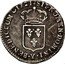 France 1/12 ECU (10 Sols) Louis XV 1721 Y KM# 463.17 SIT NOMEN DOMINI V BENEDICTUM 1721 coin reverse