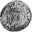 France 1/12 ECU (5 Sols) 1667 KM# 118 Orange / Principality / Standard Coinage SOLI DEO HONOR ET GLO 1667 coin reverse