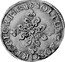 France 1/2 Franc Maurice. Orange Principality 1621 KM# 43.2 SOLI DEO HONOR ET GLORI 1621 coin reverse