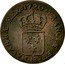 France 1/2 Sol Louis XV 1720 BB KM# 451.3 FRANCIÆ ET BB NAVARRÆ REX 17 20 coin reverse
