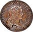 France 1/2 Sol Louis XV 1720 S KM# 451.8 LUDOVICUS XV DEI GRATIA coin obverse