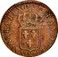 France 1/2 Sol Louis XV 1723 K KM# 451.5 FRANCIÆ ET K NAVARRÆ REX 1722 coin reverse