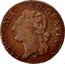 France 1/2 Sol Louis XVI 1785 BB KM# 586.4 LUDOV XVI D GRATIA coin obverse
