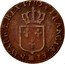 France 1/2 Sol Louis XVI 1785 BB KM# 586.4 FRANCIÆ ET BB NAVARRÆ REX 17 85 coin reverse