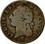 France 1/2 Sol Louis XVI 1785 L Mintage included in KM#585.9 KM# 586.9 LUDOV XVI D GRATIA coin obverse