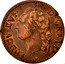 France 1/2 Sol Louis XVI 1791 W KM# 586.15 LUDOV XVI D GRATIA coin obverse