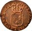 France 1/2 Sol Louis XVI 1791 W KM# 586.15 FRANCIÆ ET W NAVARRÆ REX 17 91 coin reverse