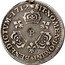 France 1/20 ECU Louis XIV 1712 B KM# 408.2 SIT NOMEN DOMINI BENEDICTVM 1712 B coin reverse