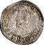 France 1/8 Teston Eric. Verdun Coinage 1608 KM# 5 ERRIC A LOTH EPS ET CO VIR coin obverse