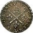 France 10 Sols-1/8 ECU Louis XIV 1707 L KM# 349.6 L DOMINE SALVVM FAC REGEM coin reverse