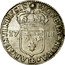 France 10 Sols-1/8 ECU Louis XIV 1711 BB KM# 402 17 10 MONETA NOVA BB ARGENTINENSIS coin reverse