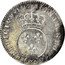 France 12 Sols (1/10 ECU) Louis XV 1716 & KM# 418.22 SIT NOMEN DOMINI & BENEDICTVM 1716 coin reverse