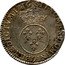 France 12 Sols (1/10 ECU) Louis XV 1716 Numeral 9 KM# 418.21 SIT NOMEN DOMINI 9 BENEDICTVM 1716 coin reverse