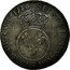 France 12 Sols (1/10 ECU) Louis XV 1716 X KM# 418.18 SIT NOMEN DOMINI X BENEDICTVM 1716 coin reverse