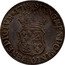France 12 Sols (1/10 ECU) Louis XV 1718 AA KM# 432.2 SIT NOMEN DOMINI AA BENEDICTVM 1718 coin reverse