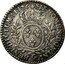 France 12 Sols (1/10 ECU) Louis XV 1726 G KM# 481.8 SIT NOMEN DOMINI G BENEDICTUM 1726 coin reverse