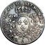 France 12 Sols (1/10 ECU) Louis XV 1750 A KM# 511.1 SIT NOMEN DOMINI A BENEDICTUM 1750 coin reverse