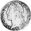 France 12 Sols (1/10 ECU) Louis XV 1767 Cow KM# 520 LUD XV D G FR ET NA RE BD coin obverse