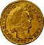 France 2 Louis D'or Louis XIV 1647 H KM# 158.4 LVD XIIII D G FR ET NAV REX 1647 coin obverse