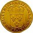 France 2 Louis D'or Louis XIV 1691 M KM# 280.9 SIT NOMEN DOMINI BENEDICTVM 1691 M coin reverse