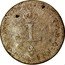 France 2 Sols Louis XV 1739 Y KM# 500.24 LUD XV D G FR ET NAV REX L coin obverse