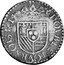 France 2 Tournois Henri de la Tour 1614 KM# 9 DOVBLE TOVRNOIS 1614 coin reverse