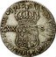 France 20 Sols (1/6 ECU) Louis XV 1719 KM# 440.12 SIT NOMEN DOMINI L BENEDICTVM 1719 XX S coin reverse