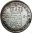 France 20 Sols (1/6 ECU) Louis XV 1719 X KM# 440.22 SIT NOMEN DOMINI X BENEDICTVM 1719 XX S coin reverse