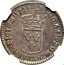 France 20 Sols (1/6 ECU) Louis XV 1721 N KM# 454.13 SIT NOMEN DOMINI N BENEDICTUM 1721 coin reverse