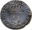 France 20 Sols (1/6 ECU) Louis XV 1721 X KM# 454.21 SIT NOMEN DOMINI X BENEDICTUM 1721 coin reverse