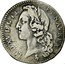 France 24 Sols (1/5 ECU) Louis XV 1757 A KM# 515.1 LUD XV D G FR ET NAV REX coin obverse