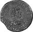 France Double Tournois Charles of Gonzaga 1635 KM# 5 CHARLES I DVC MANI... coin obverse