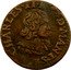 France Double Tournois Nevers and Rethel 1642 KM# 50 CHARLES II... D MANTS... coin obverse