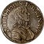 France ECU William IX 1649 KM# 98 GVILLELMVS D G PRIN AVR coin obverse