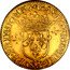 France ECU D’or Gaston de Orleans 1641 FR# 129 GASTO FR VN REG VSVFR PRIN DOMB G coin obverse