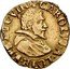 France Florin D’or Charles. Verdun Coinage 1612 KM# 30 CAROLVS A LOTH EPS ET C VIR coin obverse