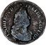 France Liard Louis XIV 1707 W KM# 284.17 L XIIII ROY DE FR ET DE NA 1707 coin obverse
