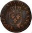 France Liard Louis XV 1770 W KM# 543.11 FRANC ET W NAVARR REX 1770 coin reverse
