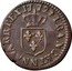 France Liard Louis XV 1772 N KM# 543.8 FRANC ET N NAVARR REX 1772 coin reverse