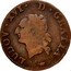 France Liard Louis XVI 1784 M KM# 585.10 LUDOV XVI D GRATIA coin obverse