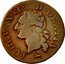 France Liard Louis XVI 1788 B KM# 585.3 LUDOV XVI D GRATIA coin obverse