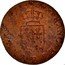France Liard Louis XVI 1789 R KM# 585.12 FRANC ET R NAVAR REX 17 89 coin reverse