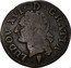 France Liard Louis XVI 1791 K KM# 585.8 LUDOV XVI D GRATIA coin obverse