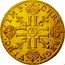 France Louis D'or Louis XIV 1644 A KM# 149.1 CHRS REGN VINC IMP A coin reverse
