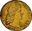 France Louis D'or Louis XIV 1668 A KM# 219.1 LVD XIIII D G FR ET NAV REX 1668 coin obverse