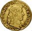 France Louis D'or Louis XIV 1675 L KM# 219.7 LVD XIIII D G FR ET NAV REX 1675 coin obverse