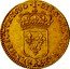France Louis D'or Louis XIV 1690 I KM# 278.7 SIT NOMEN DOMINI BENEDICTVM 1690 I coin reverse