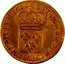 France Louis D'or Louis XIV 1690 S KM# 278.15 SIT NOMEN DOMINI BENEDICTVM 1690 S coin reverse